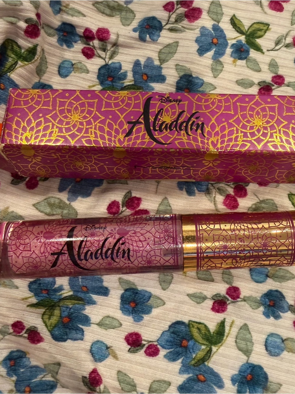 Mac limited edition Aladdin lip gloss